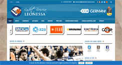 Desktop Screenshot of basketbrescialeonessa.it